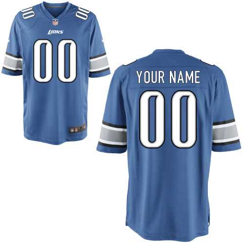 Youth Nike Detroit Lions Customized Blue Team Color Stitched NFL Game Jersey,We sell and wholesale Youth Nike Detroit Lions Customized Blue Team Color Stitched NFL Game Jersey on line form chian!